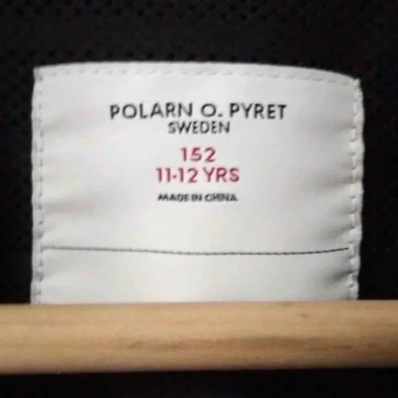 Polarn O. Pyret pink ECO WIND FLEECE JACKET size 11-12 years - Picture 2 of 9